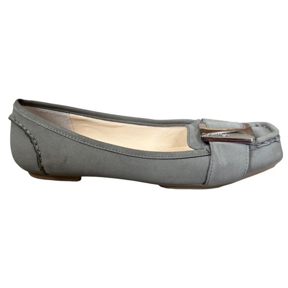 Calvin Klein monet gray slip on flats flexible sole women's size 6M - Picture 2 of 12